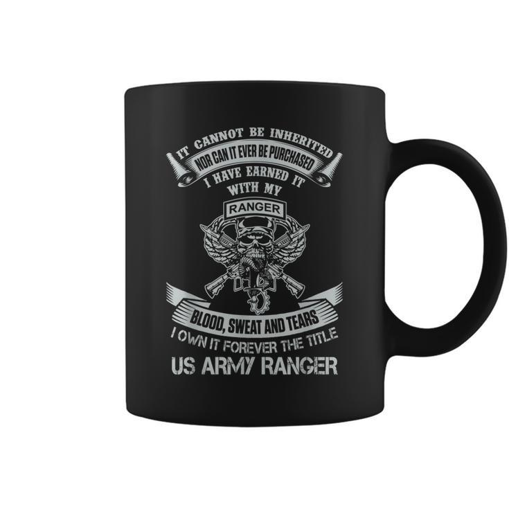 Own It Forever The Title Us Army Ranger Veteran  Coffee Mug