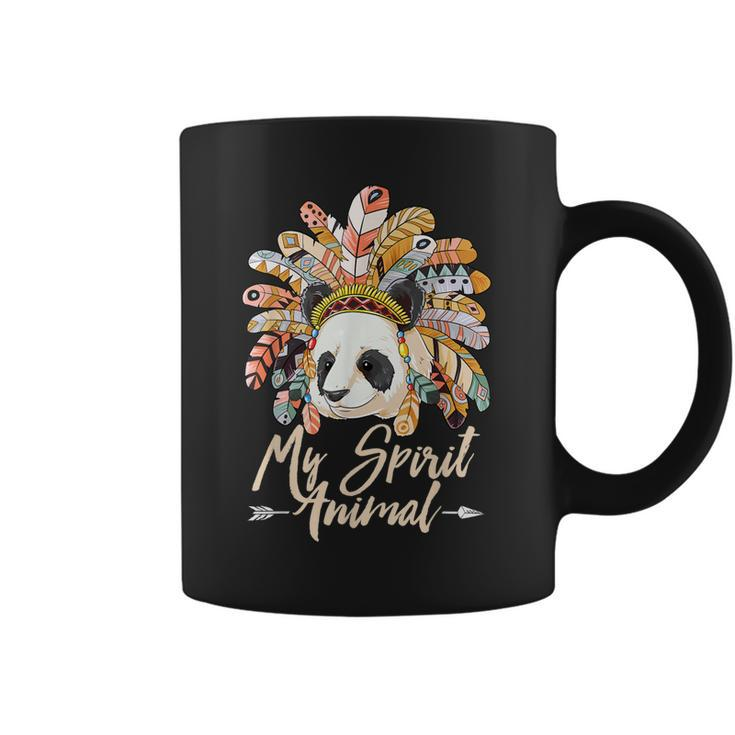 Pandas Are My Spirit Animal T  Funny Panda Bear Gifts Coffee Mug