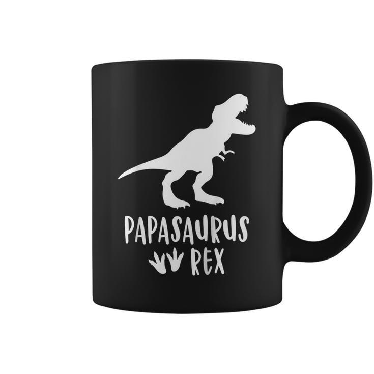 Papasaurus HusbandShirt Papa Rex Father Day Saurus Daddy Coffee Mug