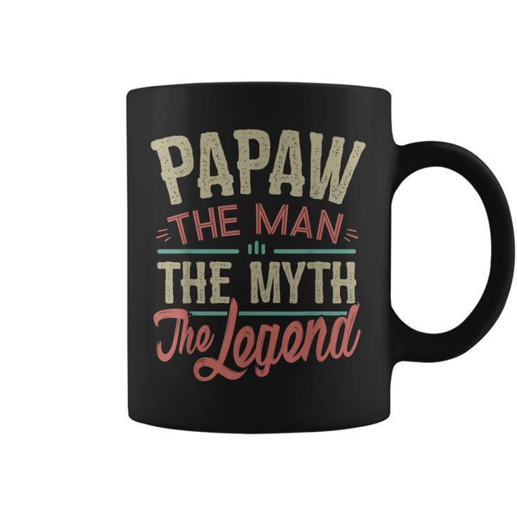 Papaw  From Grandchildren Papaw The Myth The Legend Gift For Mens Coffee Mug