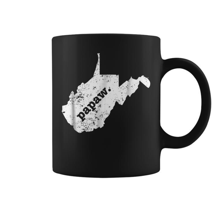 Papaw T  West Virginia T  Coolest Grandpa Gift For Mens Coffee Mug
