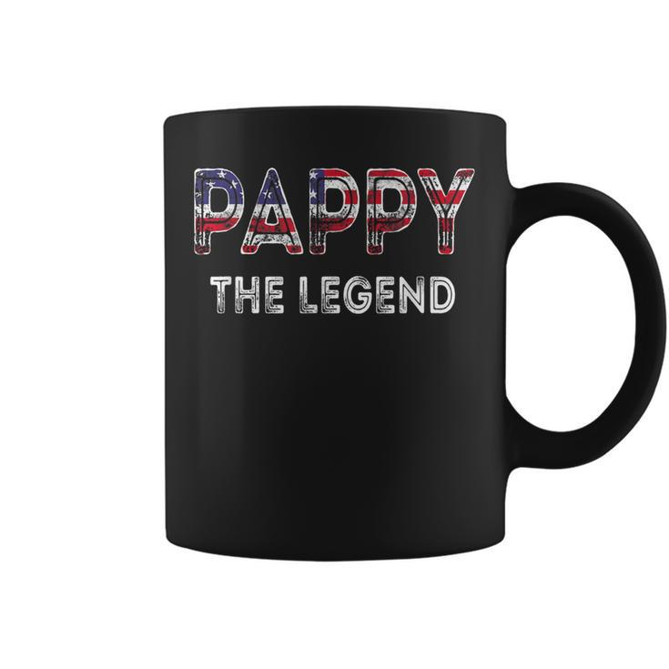 Pappy Patriotic Grandpa Fathers Day 4Th Of July Gift Idea Gift For Mens Coffee Mug