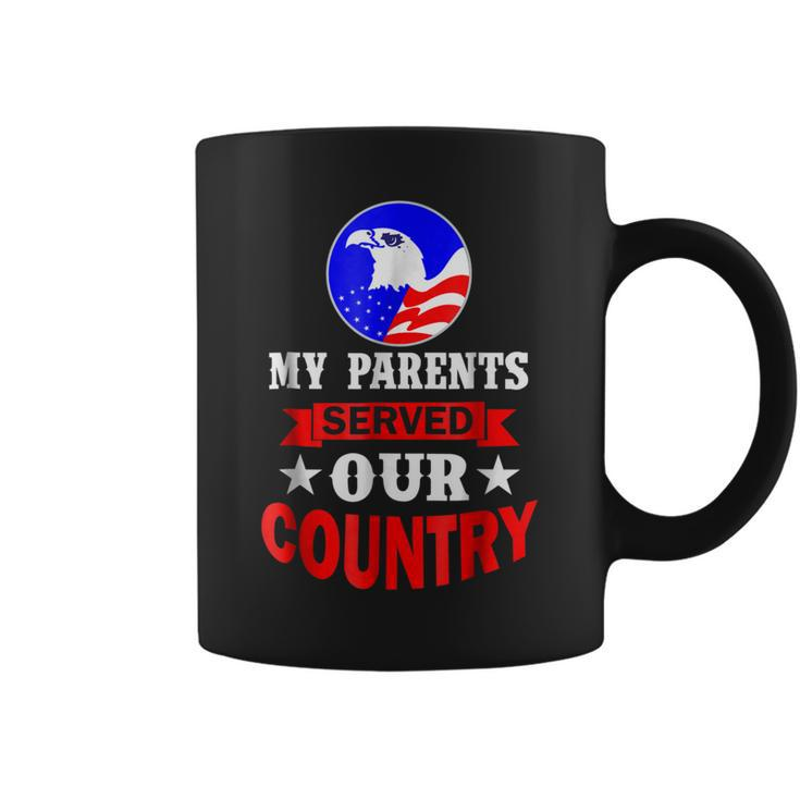 Patriotic  For Military Families For Serving Parents Coffee Mug