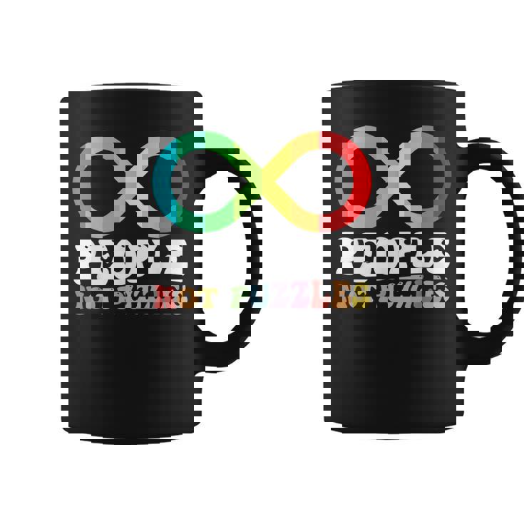 People Not Puzzles Autism Awareness Neurodiversity Inclusion  Coffee Mug