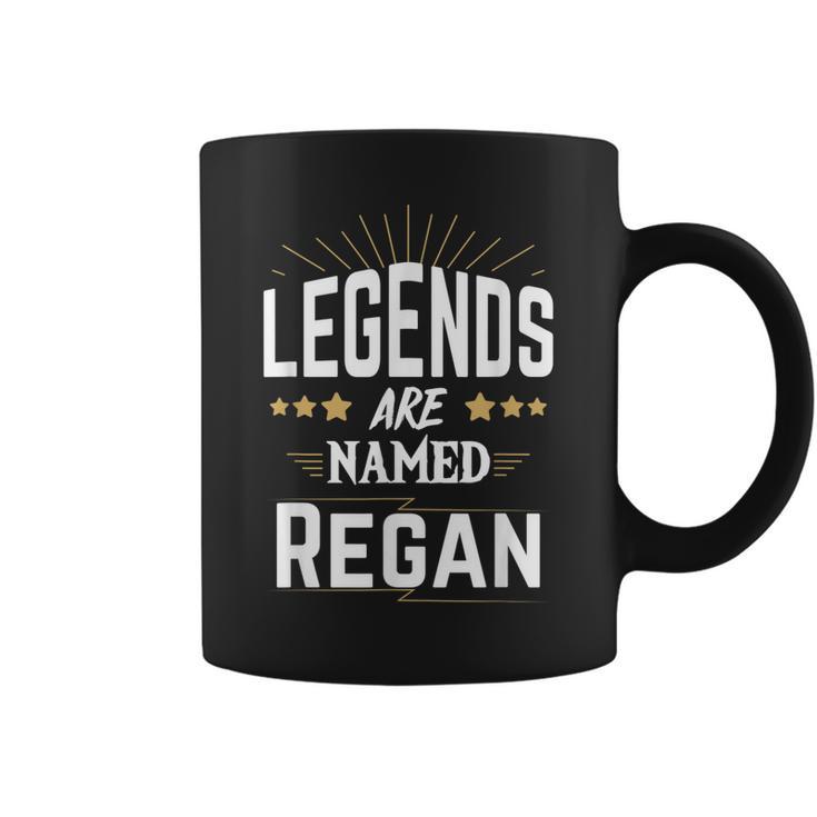 Personalisiertes Legends Are Named Regan Tassen, Stilvolles Design für Regan