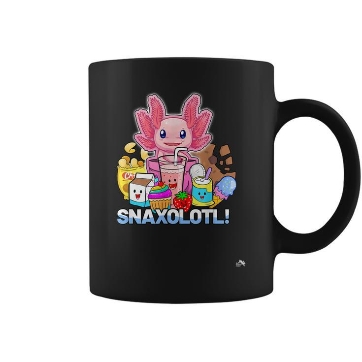 Pet Axolotl - Snaxolotl - Cute Snacks Funny Kawaii  Coffee Mug