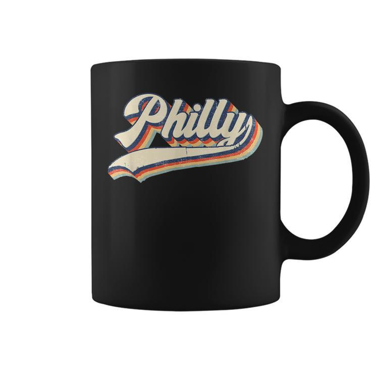 Philly Sports Name Vintage Retro Gift Men Women Boy Girl  Coffee Mug
