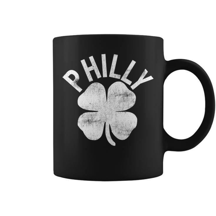 Philly St Patricks Day Philadelphia Irish Clover Matching Coffee Mug
