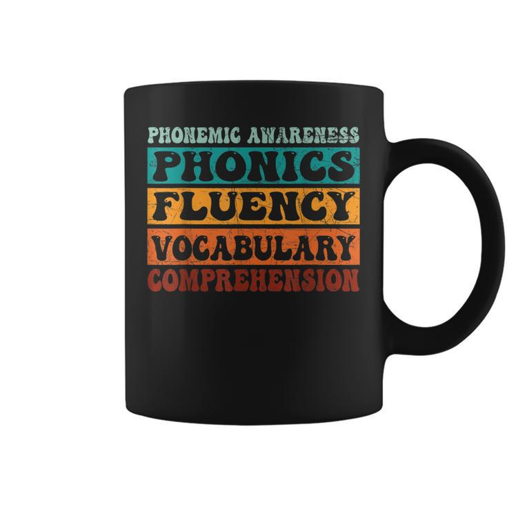 Phonemic Reading Teacher Science Of Reading Phonics  Coffee Mug
