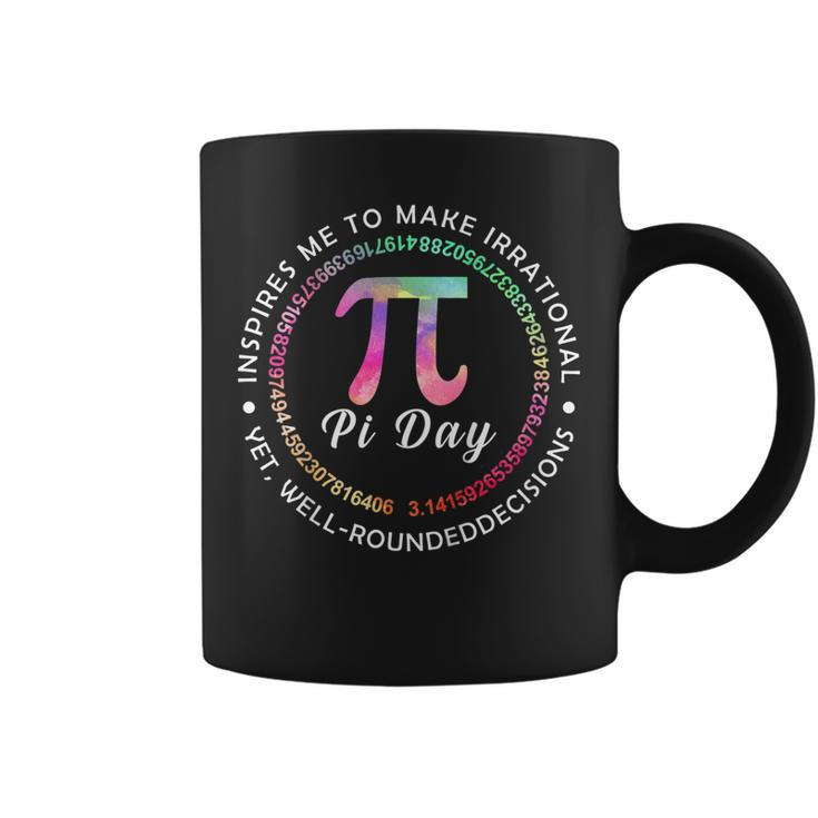 Pi Day Inspires Me To Make Irrational Decisions 314 Math  Coffee Mug