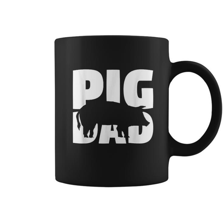 Pig Dad Pig Lover Gift For Father Zoo Animal V2 Coffee Mug