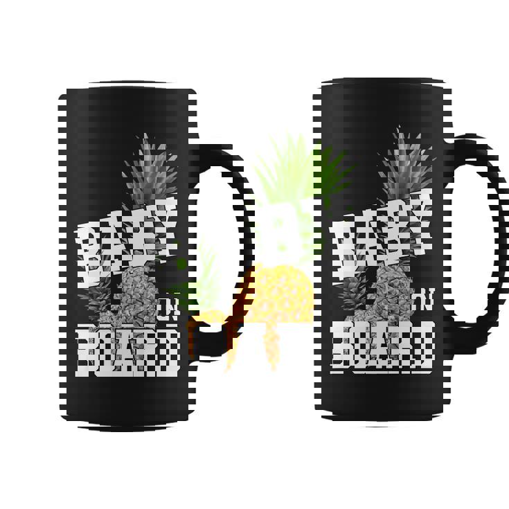 Pineapple Baby On Board Announcement Pregnancy Pineapple Coffee Mug