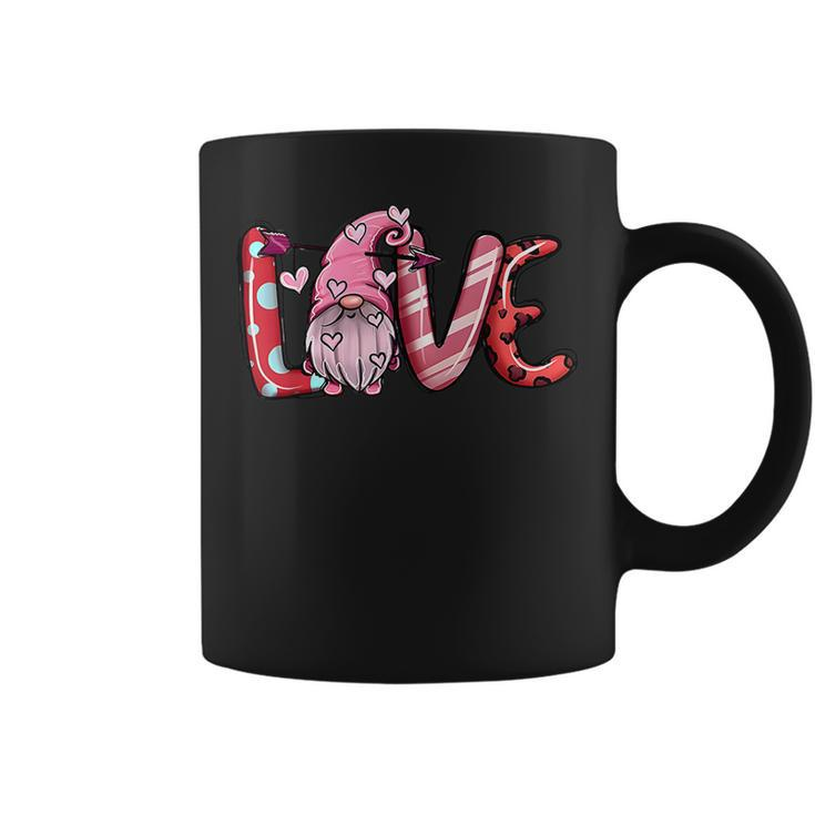 Pink Gnomes Love Valentines Loads Of Love Western Valentine  V4 Coffee Mug