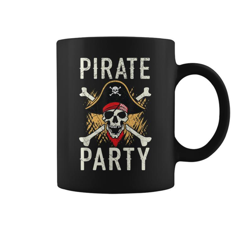 Pirate Party Caribbean Buccaneer Pirate Lover  Coffee Mug