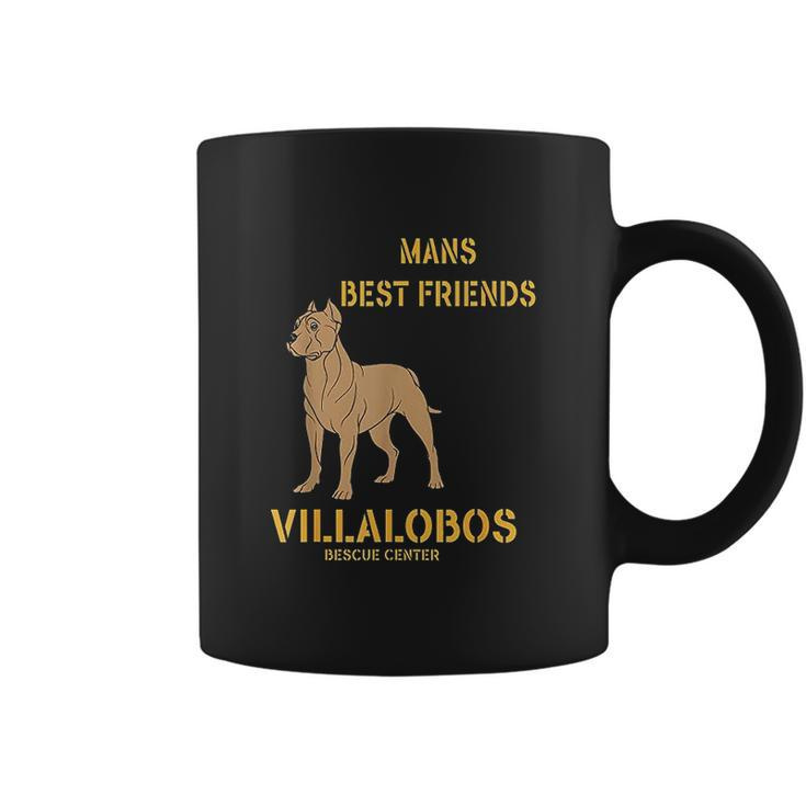 Pitbull Mans Best Friend Villalobos Rescue Center Coffee Mug
