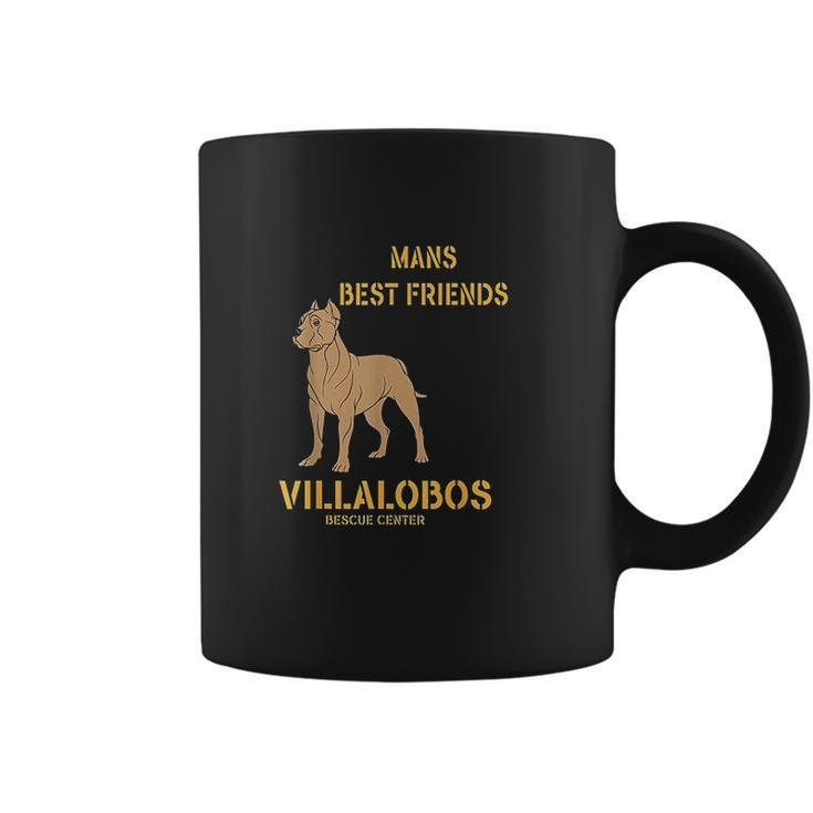 Pitbull Mans Best Friend Villalobos Rescue Coffee Mug