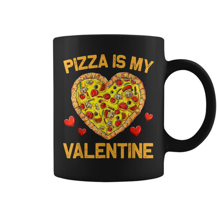 Pizza Is My Valentine For Mens Womens Boys Valentines Day  Coffee Mug