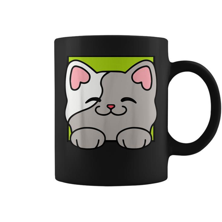 Playfull Cat  Coffee Mug