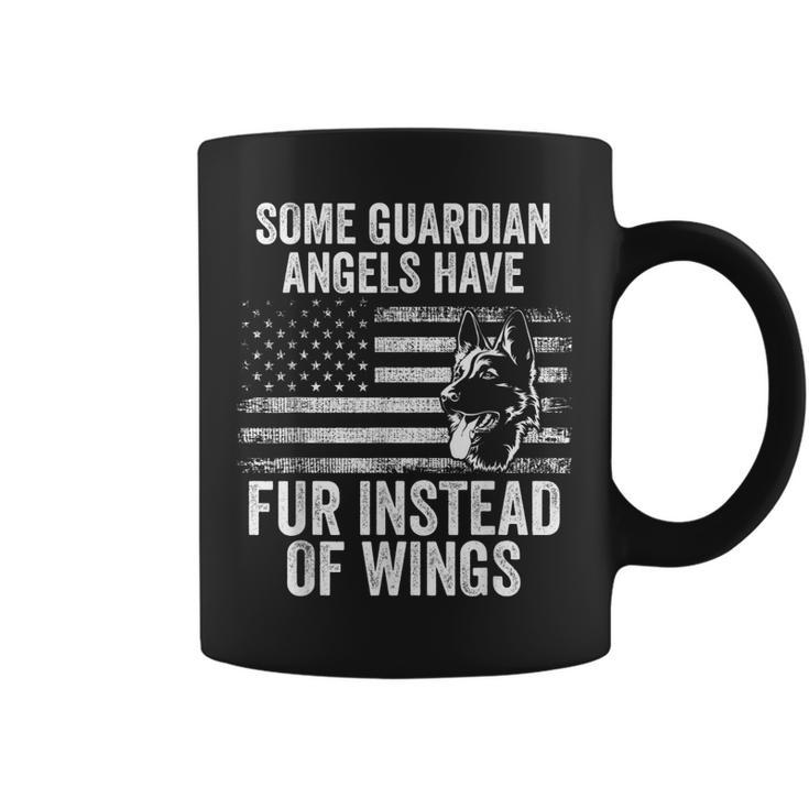 Police Dogs Some Guardian Angels Have Fur Instead Of Wings Coffee Mug