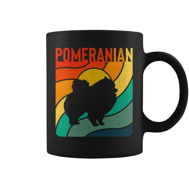 Pomeranian Dog Vintage Pet Lover Coffee Mug
