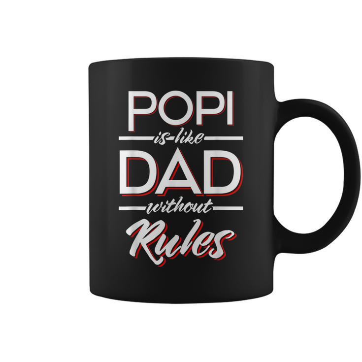Popi Like A Dad Without Rules Gift For Mens Coffee Mug