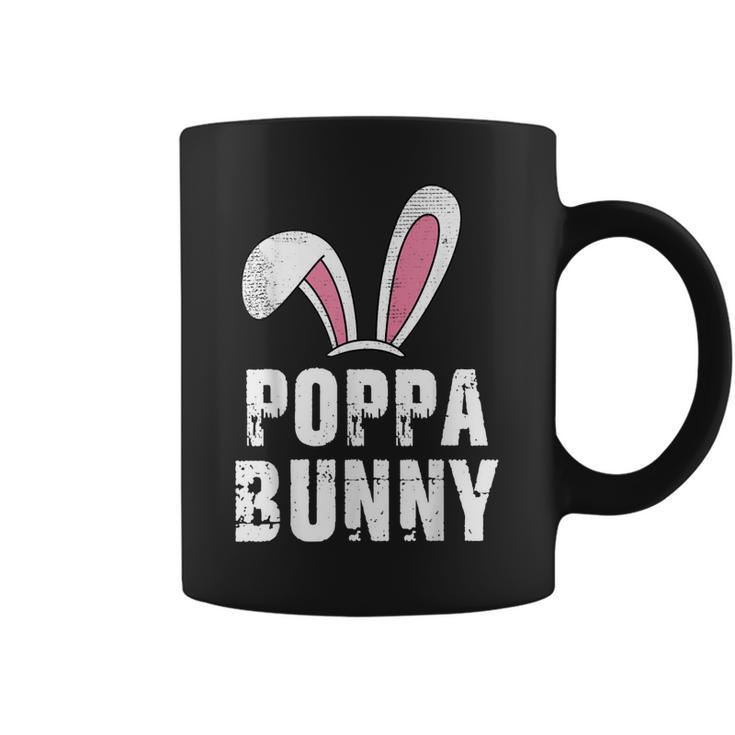 Poppa Bunny Ears Easter Day Rabbit Family Matching  Coffee Mug