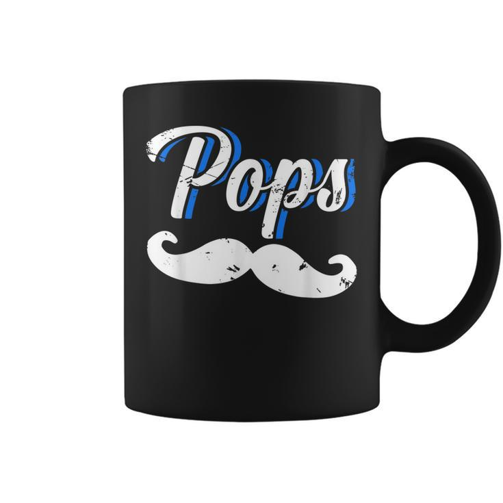 Pops Poppa Papa Father Dad Daddy Husband Stepdad Grandpa Gift For Mens Coffee Mug