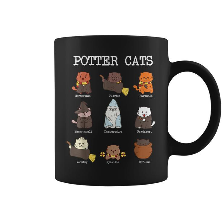 Potter Cats Funny Gifts For Cat Lovers  Coffee Mug