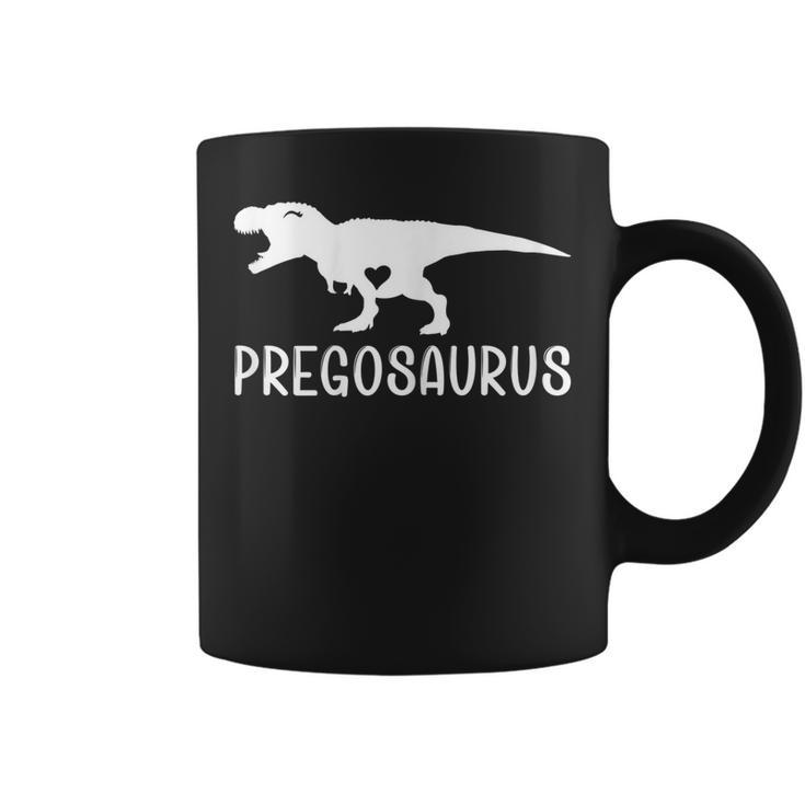 Pregasaurus Rex Mom Funny Pregnancy Dinosaur Pregnant Women Gift For Womens Coffee Mug