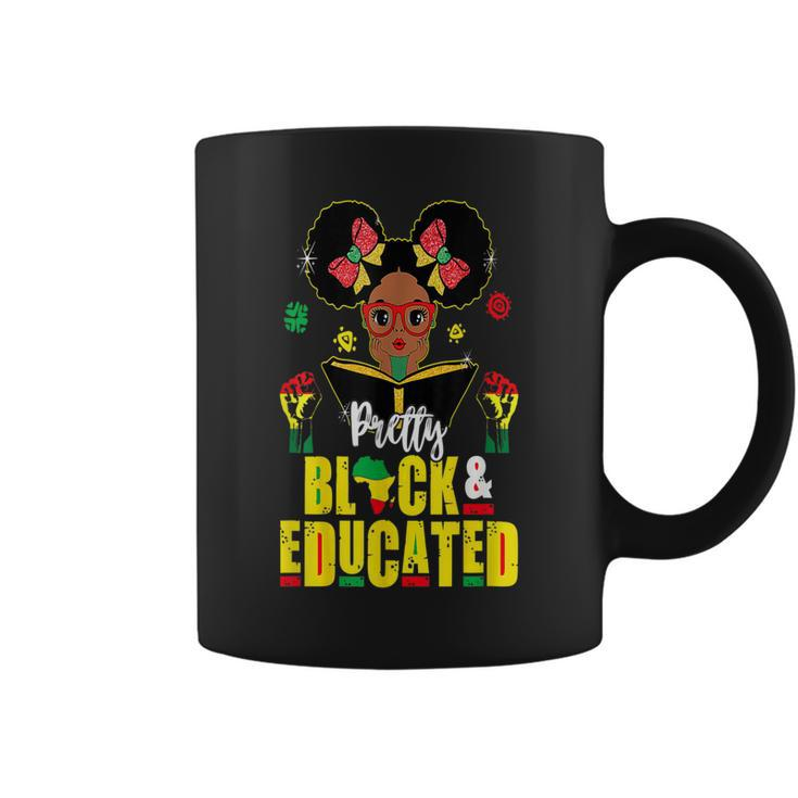 Pretty Black And Educated I Am The Strong African Queen  V9 Coffee Mug