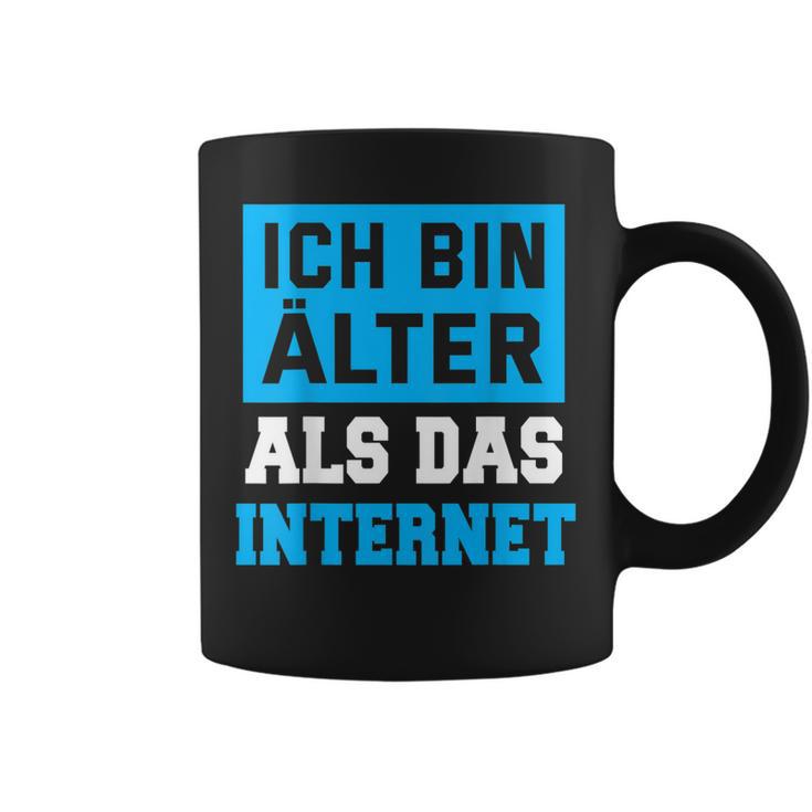 Backprint Ich Bin Älter Als Das Internet Tassen