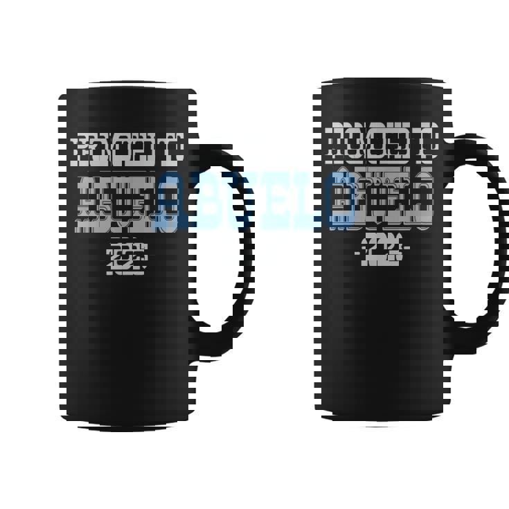 Promoted To Abuelo Est 2023 Soon To Be Grandpa Coffee Mug