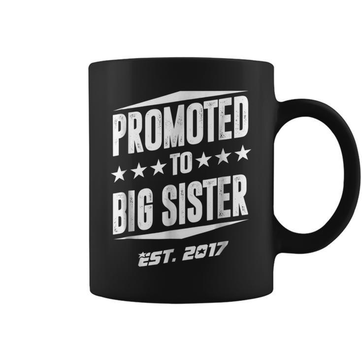Promoted To Big Sister 2017 Coffee Mug