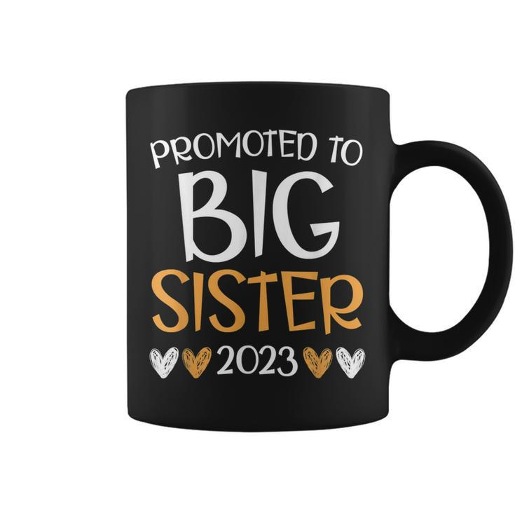 Promoted To Big Sister 2023 Big Sis Soon To Be Big Sister Coffee Mug