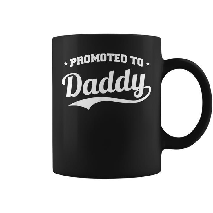 Promoted To Daddy Motive For A Father Or Daddy Coffee Mug