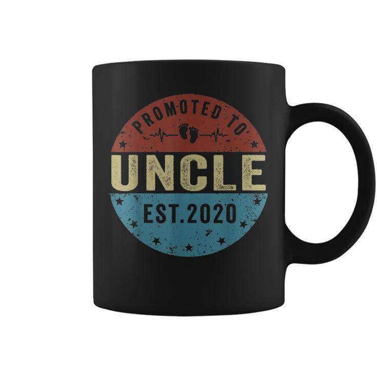 Promoted To Uncle Est 2021 Fathers Day Gifts Coffee Mug