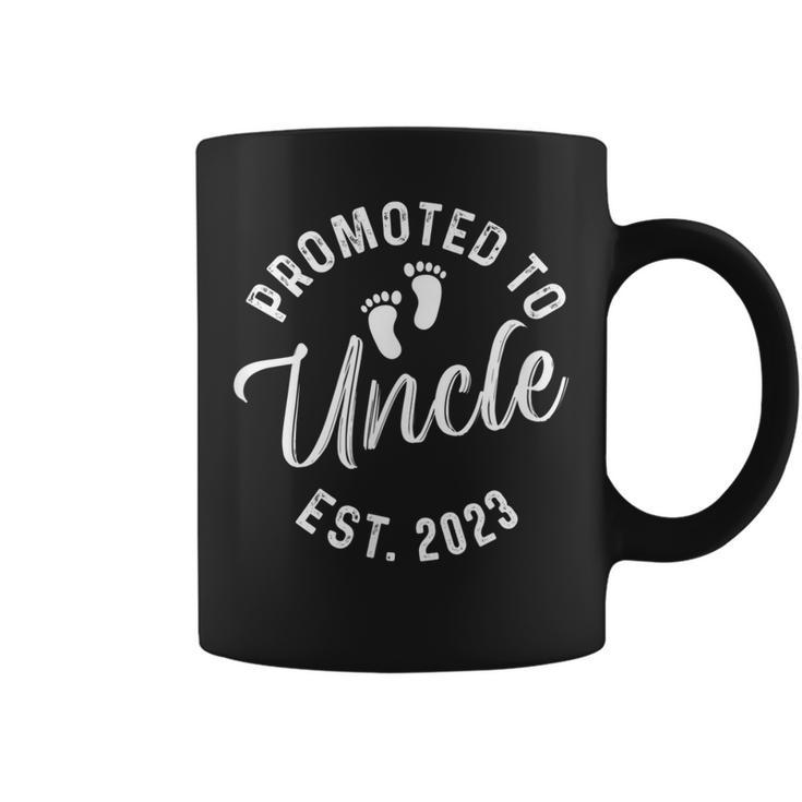 Promoted To Uncle Est 2023 Coffee Mug