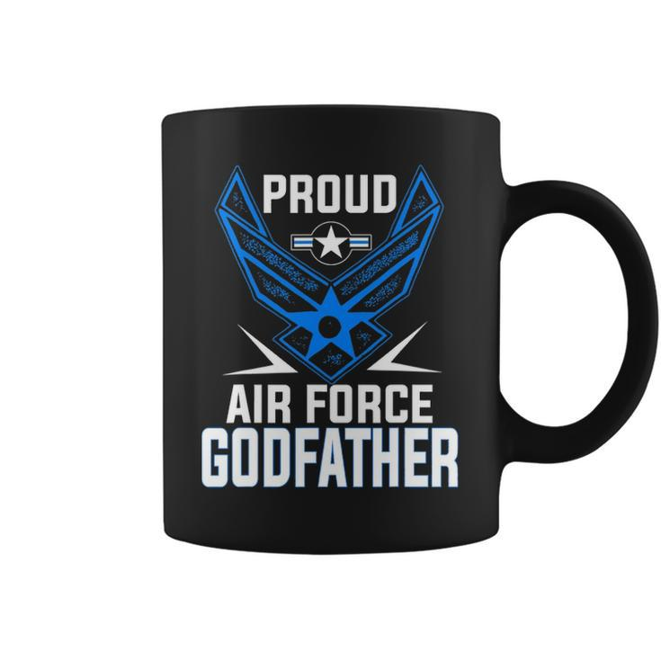 Proud Air Force Godfather Veteran Pride Coffee Mug