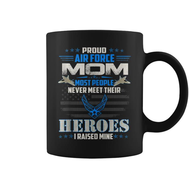 Proud Air Force Mom Gift Usair Force Veterans Day Coffee Mug