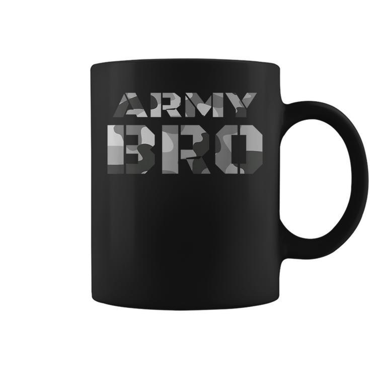 Proud Army Bro T  Military Brother Camouflage   Coffee Mug