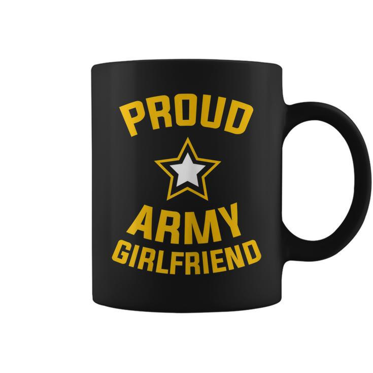Proud Army Girlfriend Military Soldier Army Girlfriend Gift For Womens Coffee Mug