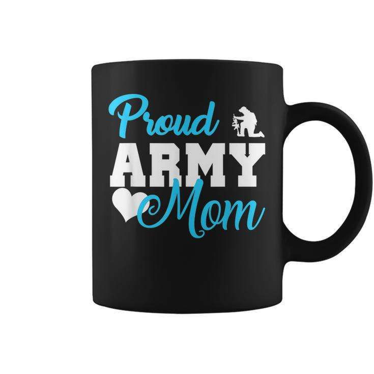 Proud Army Mom Military Mother Family Gift Army Mom T Coffee Mug