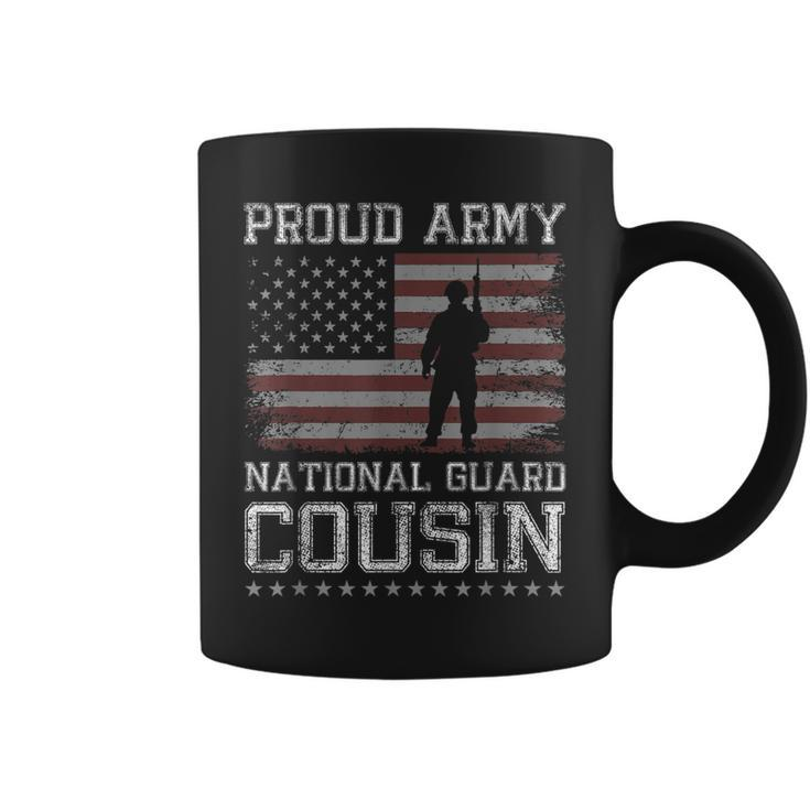 Proud Army National Guard Cousin  Us Military Gift Gift For Mens Coffee Mug
