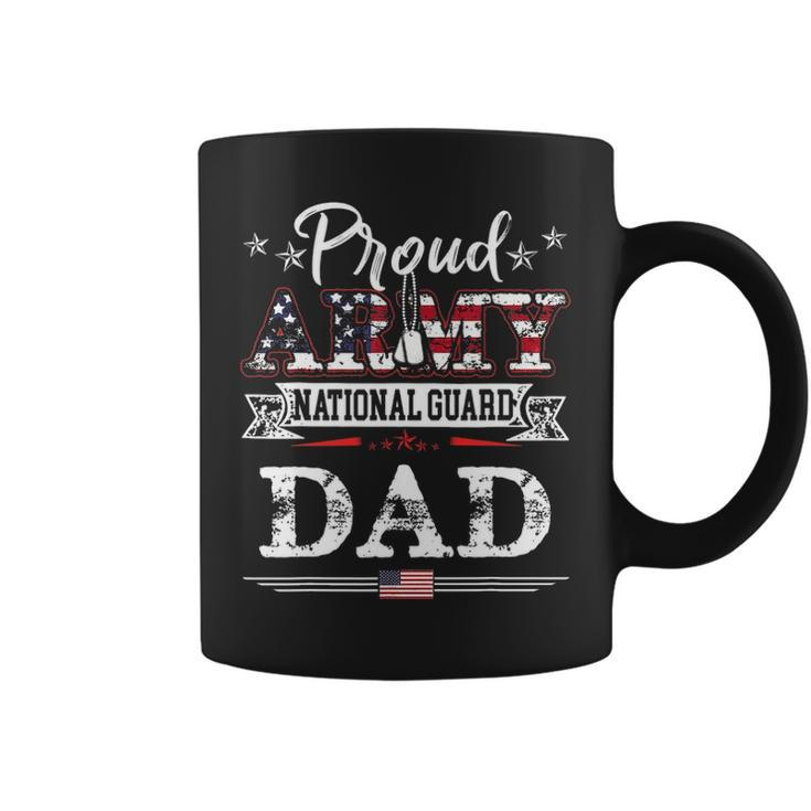 Proud Army National Guard Dad  US Military Gift V2 Coffee Mug