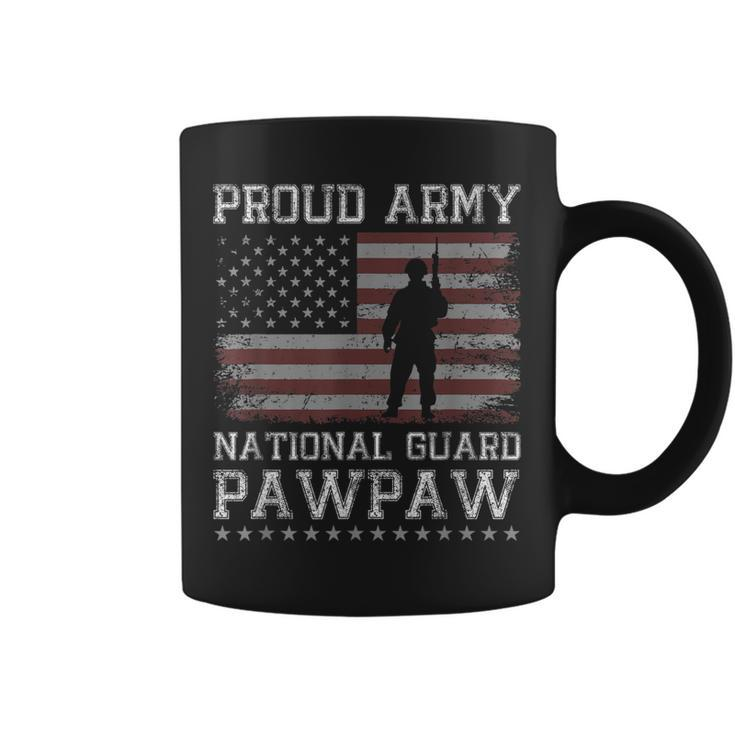 Proud Army National Guard Pawpaw  Us Military Gift Gift For Mens Coffee Mug