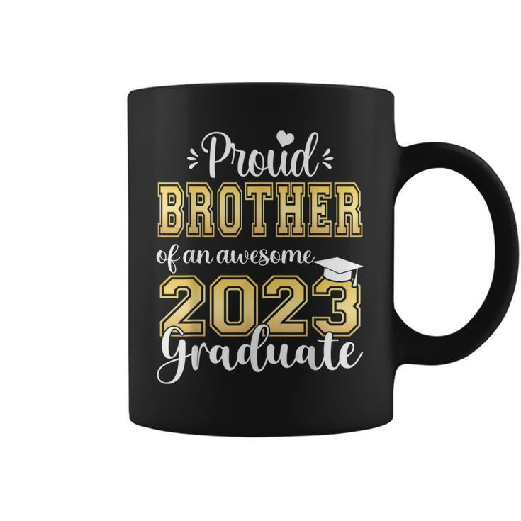 Proud Brother Of A Class Of 2023 Graduate  Senior 23  Coffee Mug