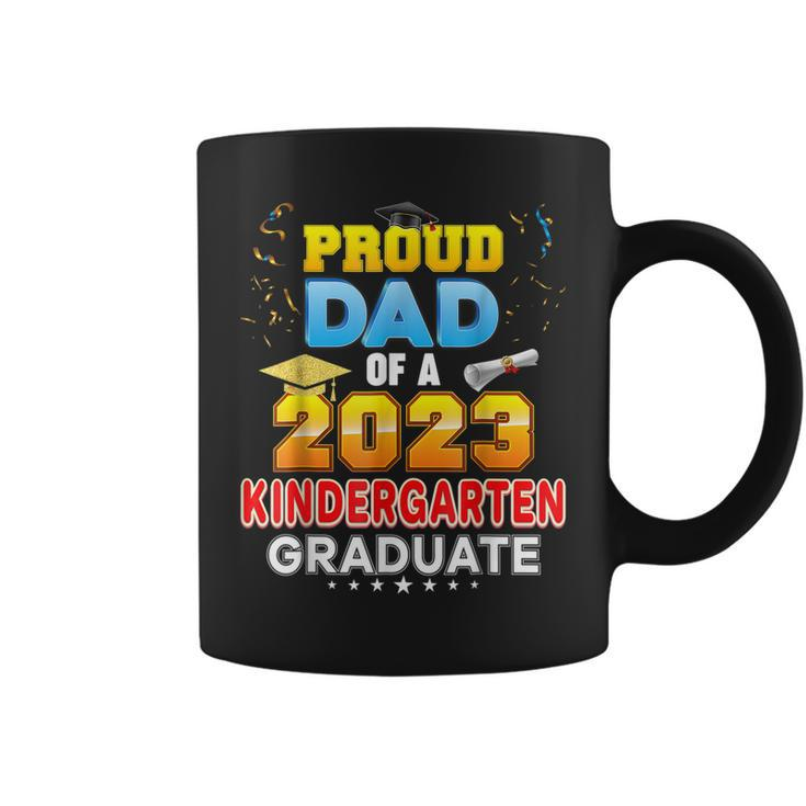 Proud Dad Of A Class Of 2023 Kindergarten Graduation Coffee Mug