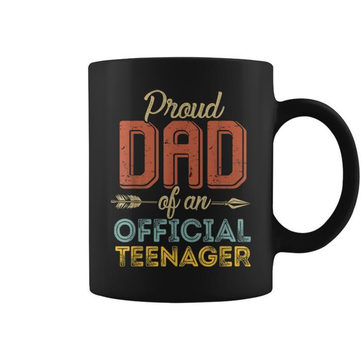 Proud Dad Of Official Teenager 13Th Birthday 13 Years Old V2 Coffee Mug