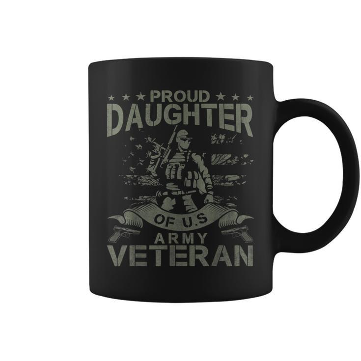 Proud Daughter Of A US Army Veteran - US Veterans Day  Coffee Mug