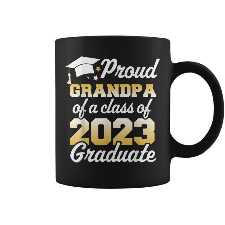 Proud Grandpa Of A Class Of 2023 Graduate Senior Family  Coffee Mug